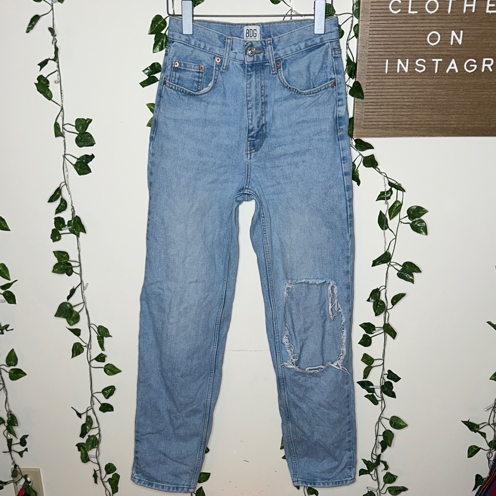 Urban Outfitters BDG High Rise Baggy Distressed Jeans